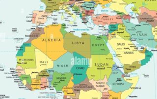 carte afrique europe